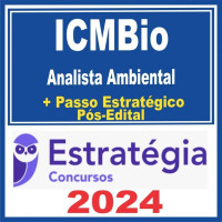 ICMBio (Analista Ambiental) Pacotaço – Pacote Teórico + Pacote Passo Estratégico - ESTRATÉGIA - 2024 PÓS EDITAL